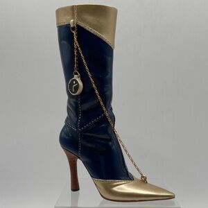 Vintage Just The Right Shoe By Raine Watch Your Step Boot Miniature